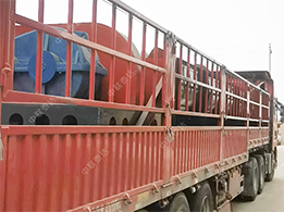 1050型螺旋洗礦機發往內蒙用